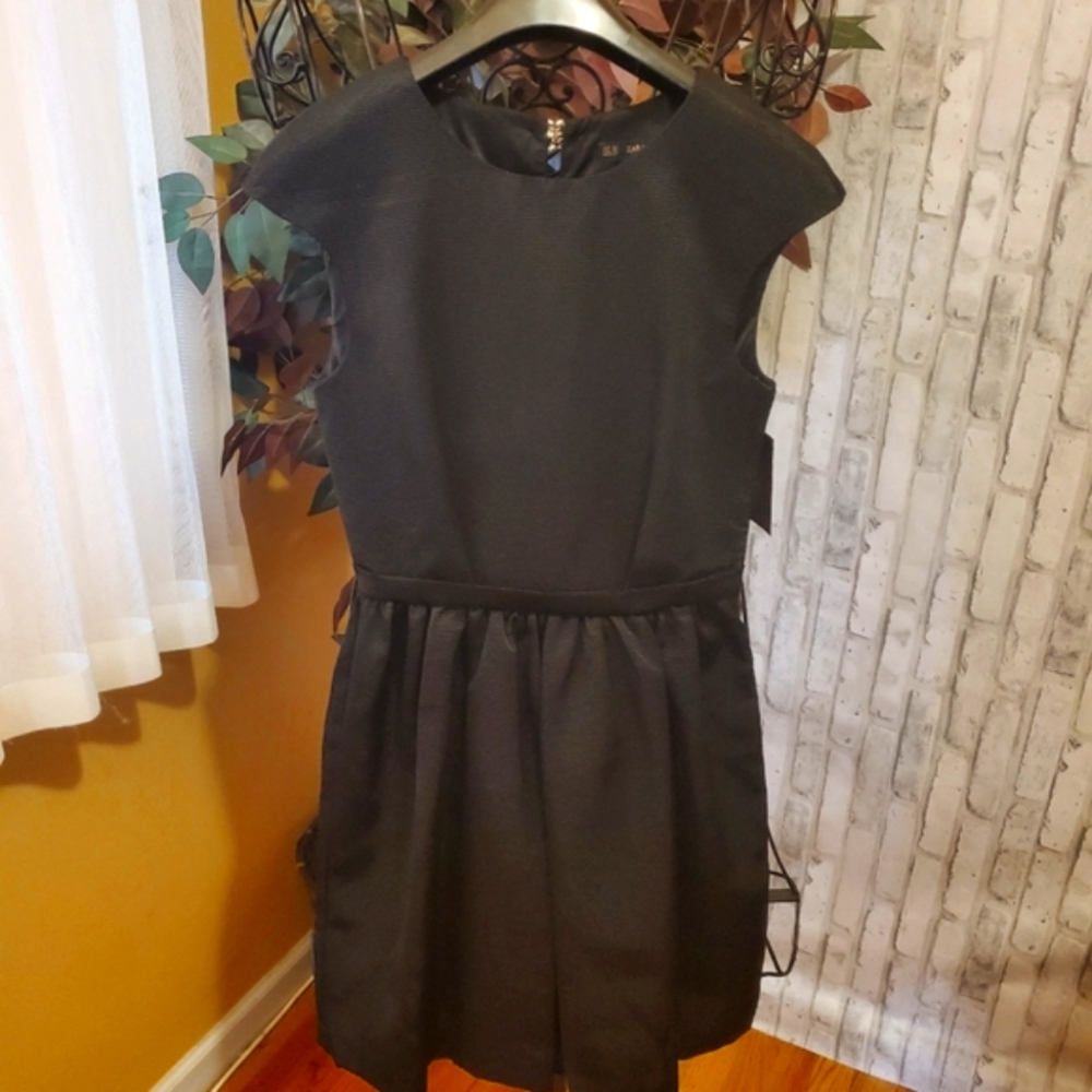 Zara Basic Black Cocktail Dress